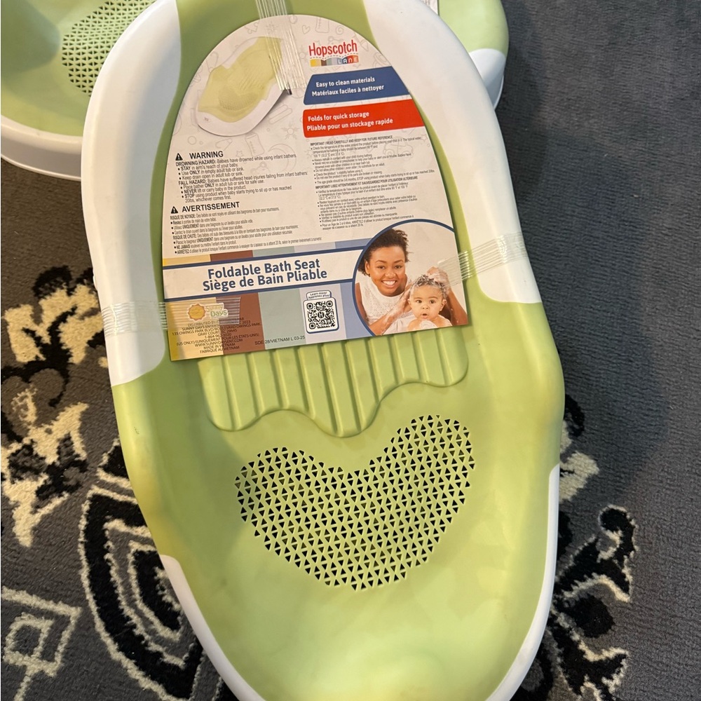 Foldable Bath Seat - Green